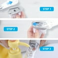 thumbnail image 5 of 1 Refillable Dish Brush Wand Handle with 2 Brush Heads & 2 Non Scratch Dishwand Scrubber Sponges, Dishwashing & Household Cleaning Supplies Set Kitchen Cleaning Tools Set, 5 of 10