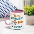 thumbnail image 2 of Best Havanese Dad Ever Happy Father's Day 11oz Accent Two-tone Mug Havanese Dog Lover Gifts Idea Coffee Tea Cup - 02006, 2 of 5