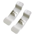 thumbnail image 2 of Monstrate Paquete de 2 organizadores de cables, envoltura de plástico, soporte de almacenamiento de cables autoadhesivo, juego de fijación, accesorios de Organizadores de utensilios de cocina Blanco Monstrate HA060802-01, 2 of 6
