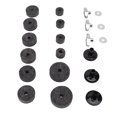 thumbnail image 4 of Set 21Pcs Drum Cymbal Felt Pad Non Slip Instrument Accessory Replacement Part Set Kit, 4 of 7