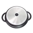 thumbnail image 3 of Jean Patrique The Whatever Pan - Cast Aluminium Griddle Pan with Glass Lid | 10.6" Diameter, Induction Compatible, Non-Stick, 3 of 6