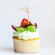 thumbnail image 3 of 12pcs Cupcake Flags On Sticks: Triangle Toothpick Flags For Cake Decorations - Cupcake Topper Party Food Picks For Birthday Wedding Holiday, 3 of 3