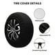 thumbnail image 2 of Fotbe Go Surfer Funda de Llanta de Repuesto con Estampado, Engrosada, Ajuste Universal para Jeep, Remolque, RV, SUV, Camión-15 inch, 2 of 6