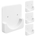 thumbnail image 1 of 4 Pcs Support Adhésif pour Tringle de Douche Support Mural pour Tringle de Douche, Rideau de Douche R, 1 of 5
