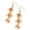 Champagne, variant on YIEMEEN 1 Pair Gift Quality Layered Art Earrings with Bell Embellishments Ear Pendant