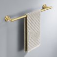 thumbnail image 1 of KES Gold Towel Bar for Bathroom 23.6 inch Wall Mount Brushed Brass, 1 of 10