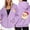 Purple, variant on HGIEYS Womens Zip Up Hoodies 2026 Casual Long Sleeve Zipper Sweatshirts Fall Winter Comfy Track Jackets with Pockets