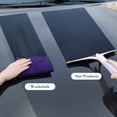 thumbnail image 4 of Professional Window Cleaning Combo - Home Spray Cleaning - Squeegee & Microfiber Window Scrubber -Purple, 4 of 8