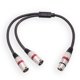 thumbnail image 1 of XLR Cable Micrófono Femenino A 50 Cm Ruido () Rojo, 1 of 8