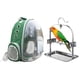 thumbnail image 4 of Cubierta de Mascota Pequeña Yuyangstore Jaula de Animal Correa de Arnés de pájaro Soporte de piezaza para aves loros, 4 of 8