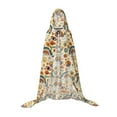 thumbnail image 7 of Vsdgher 70s Hippie Style Hooded Cloak, Teenagers Halloween Hoodies Robe Cosplay Capes, Halloween Hooded Cape Cosplay Costume-Medium, 7 of 7