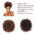 thumbnail image 3 of Extensión de cola de caballo CECINILL Afro Puff Kinky Curly para mujer, 3 of 5