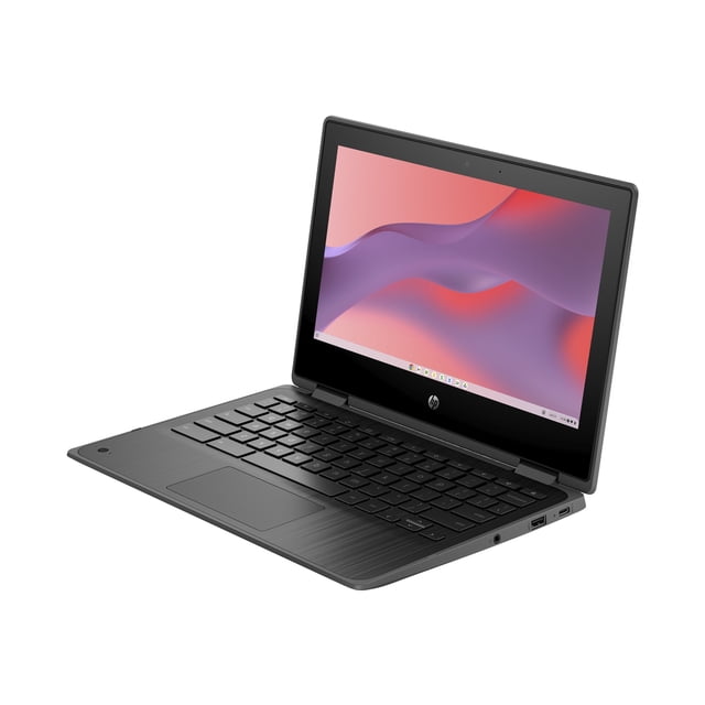 HP Fortis x360 11 G3 J Chromebook - Conception à Clapet - Intel Celeron - N4500 / jusqu'à 2,8 GHz - Chrome OS - UHD Graphics - 8 Go RAM - 64 Go eMMC - Écran Tactile IPS 11,6 Pouces 1366 x 768 (HD) - Wi‐Fi 6 - Clav.: US