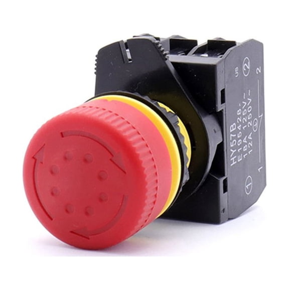 HY57B 125V Emergency Stop Switches for Electrical Appliances Equipment