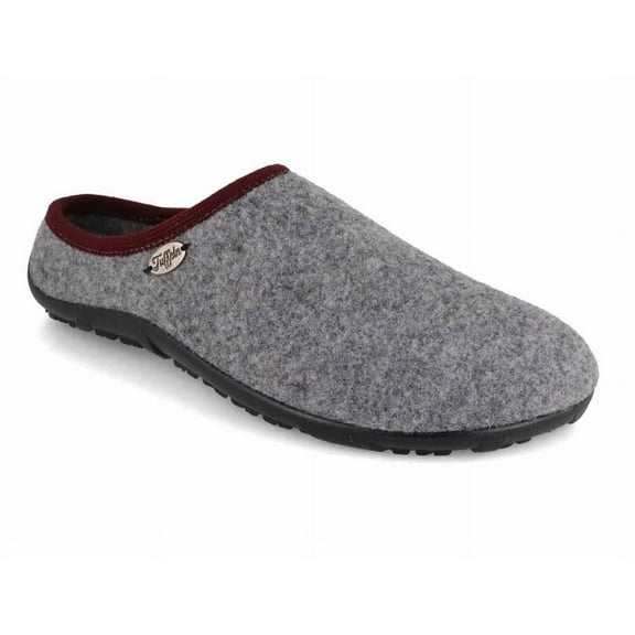 Tuffeln «Barefoot» Zero-Drop Slippers made in Germany, light grey