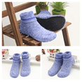 thumbnail image 4 of Aiyue Calcetines De Invierno Para Mujer, Súper Suaves, Cálidos, Acogedores Y Difusos, Regalo De Navidad Con Pinzas, Color Azul, 4 of 5