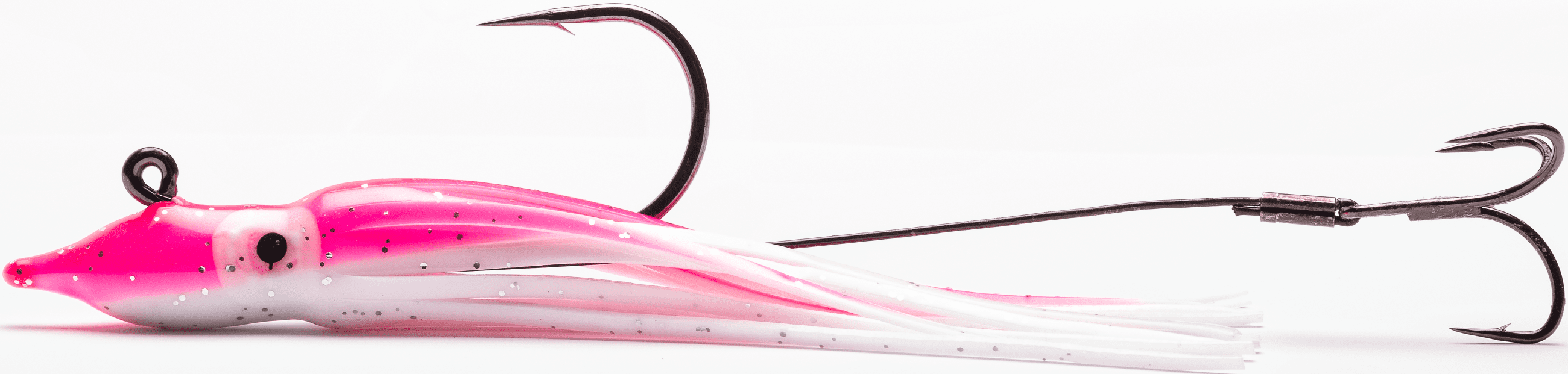 Mustad Addicted Setback Hootchie Pink White Jig 1oz