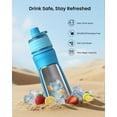 thumbnail image 3 of Stainless Steel Insulated Water Bottle with Mist & Sip Cooling Function, 24OZ BPA-Free Leak-Proof Portable for Gym School Camp Sport, 3 of 6