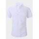 thumbnail image 1 of Camisa formal sin arrugas para hombre, ajuste regular, sin necesidad de planchar, 1 of 5