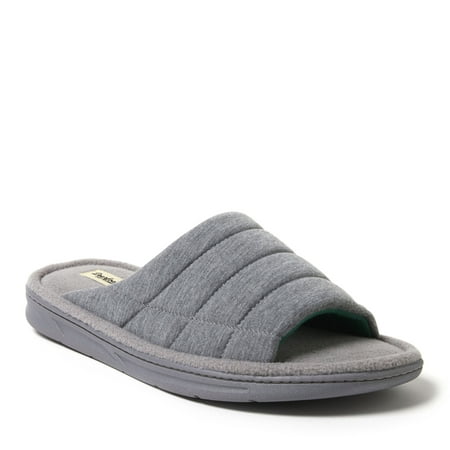 

Dearfoams Cozy Comfort Men s Jersey Slide Slippers