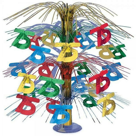 Beistle 50768-MC 75Th Cascade Centerpiece