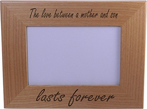 4x6-inch Vertical CustomGiftsNow The Love Between A Mother and Daughter Lasts Forever Natural Alder Wood Engraved Tabletop/Hanging Photo Picture Frame 4x6-inch Vertical CustomGiftsNow The Love Between A Mother and Daughter Lasts Forever Natural Alder Wood Engraved Tabletop/Hanging Photo Picture Frame