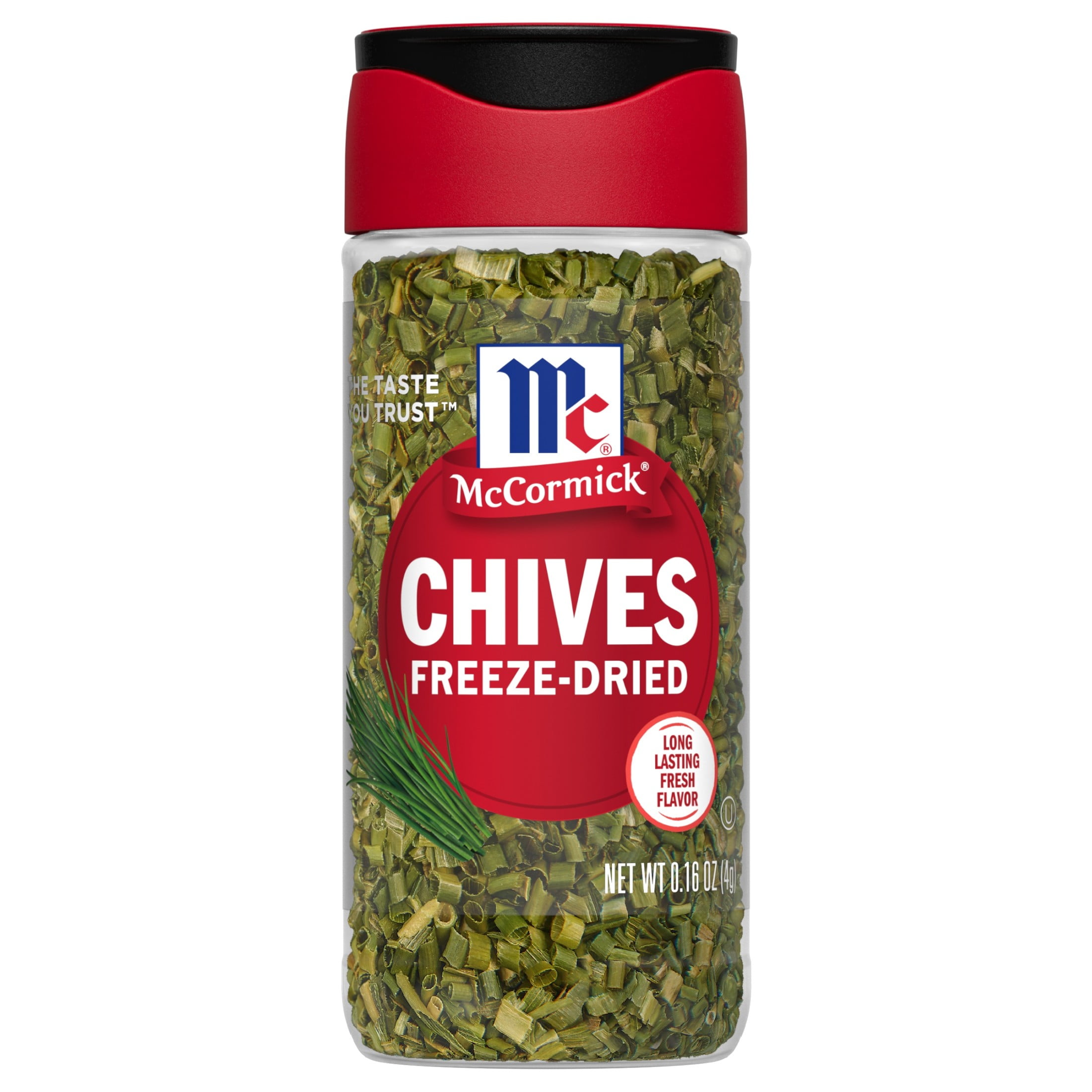 McCormick Freeze Dried Kosher Chives 1.35 oz Bottle with Bright