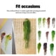 thumbnail image 5 of Fondo de pared artificial flores colgantes Billuyoard planta ratán falso decoración interior exterior, 5 of 6
