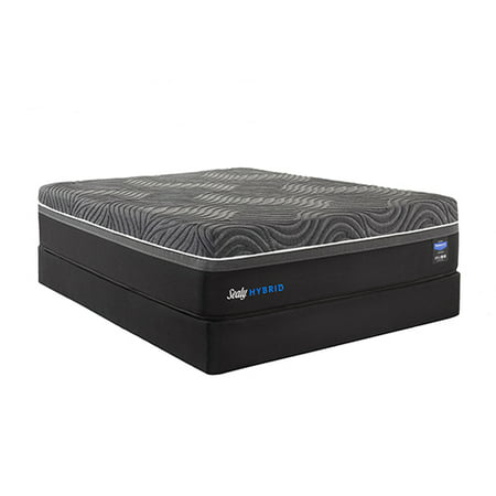 Sealy Hybrid Premium Silver Chill Cal King Size Firm Mattress and ...