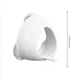 thumbnail image 3 of White Window Bird Feeder With Suction Cup Outdoor Tray Style For Garden Courtyard Plastic, 3 of 7