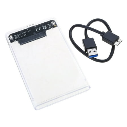 SIEYIO HDD Case Box HDD Enclosure 2.5inch SSD SATA To USB3.0 Externals Hard Drive Boxes