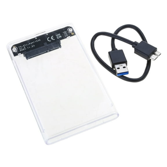 SIEYIO HDD Case Box HDD Enclosure 2.5inch SSD SATA To USB3.0 Externals Hard Drive Boxes