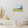 thumbnail image 5 of Van Gogh Canvas Wall Art-Wheatfield with Cypresses by Vincent Van Gogh Famous Oil Paintings Reproduction Classic Canvas Prints Wall Art Pictures for Home Office Decoration 12x16inch, 5 of 6