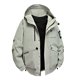thumbnail image 1 of Ceisia Waterproof Breathable Men's Loose Fit Hooded Multi-Pocket Utility Jacket Gift, 1 of 8