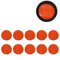 thumbnail image 1 of Calcomanía reflectante de parachoques única, naranja y roja, en forma de rombo, calcomanía para automóvil, decoración para la carrocería, puerta o ventana., 1 of 1