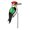 Green, variant on Acrylic Bird Butterfly Garden Stake Decorative,Outdoor Yard Lawn Pathway Patio Art Ornaments,Stained Glass Effect Whimsical Garden Decoration,Bird Butterfly Flower Plant Pot Stake Decoration