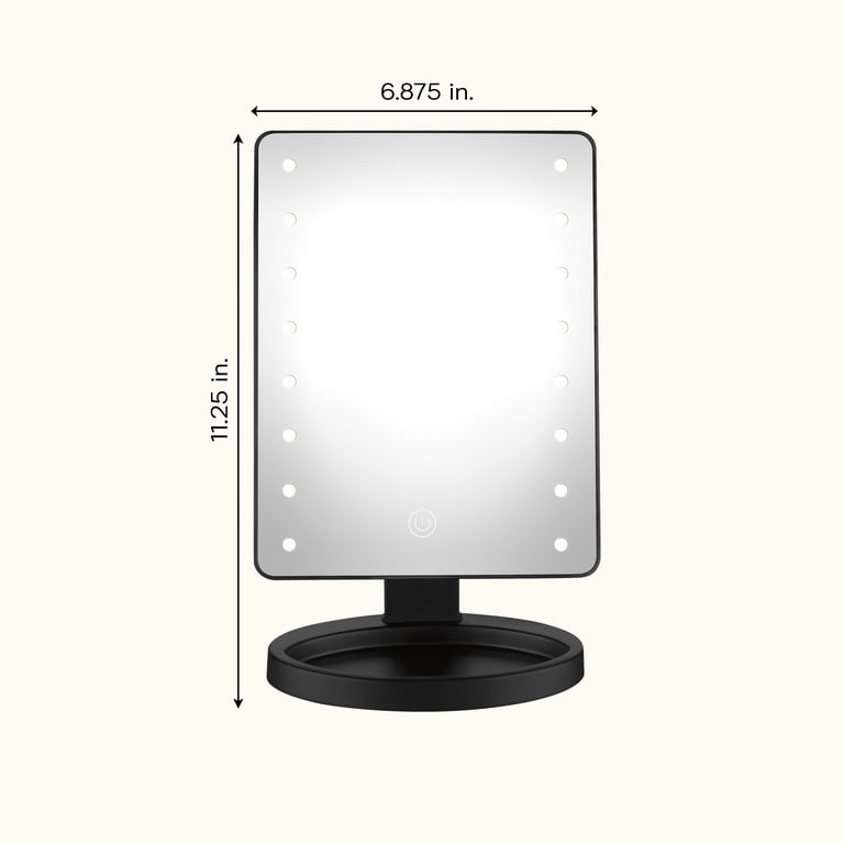 メイク道具・化粧小物 CONAIR Reflections LED Mirror Conair Reflections LED Lighted Vanity Makeup Mirror with Touch