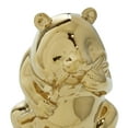 thumbnail image 5 of 6"W, 8"H Gold Porcelain Ceramic Handmade Bear Sculpture, by CosmoLiving by Cosmopolitan (2 Count), 5 of 12