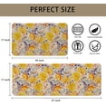 thumbnail image 5 of Lemon Kitchen Rug Sets of 2 Non Slip Washable, Lemon Kitchen Mat Set Home Decor Summer Kitchen Mats and Rugs, 5 of 6