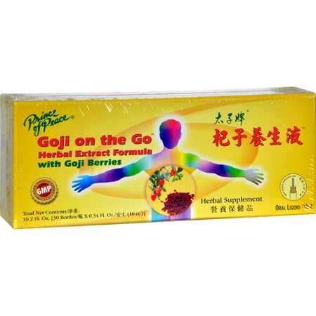 Prince of Peace Goji on the Go Wellness Formula - 30 Vials
