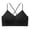 Black, variant on Wirefree Seamless Bras for Women Crisscross Back Adjustable Straps Gentle Support Everyday Bralette
