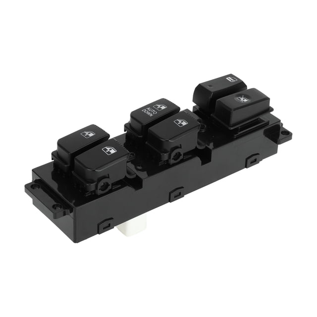Interruptor de ventana eléctrica Unique Bargains No.935702B000S4 para el lado del conductor delantero izquierdo para Hyundai Santa Fe 2007-2011 Negro