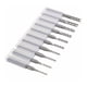 thumbnail image 2 of Riwesomey Fresa de 10 pack/lote para trabajo de madera, fresa de extremo de fresado de maíz PCB duradera y de alta precisión Herramientas eléctricas, 2 of 6