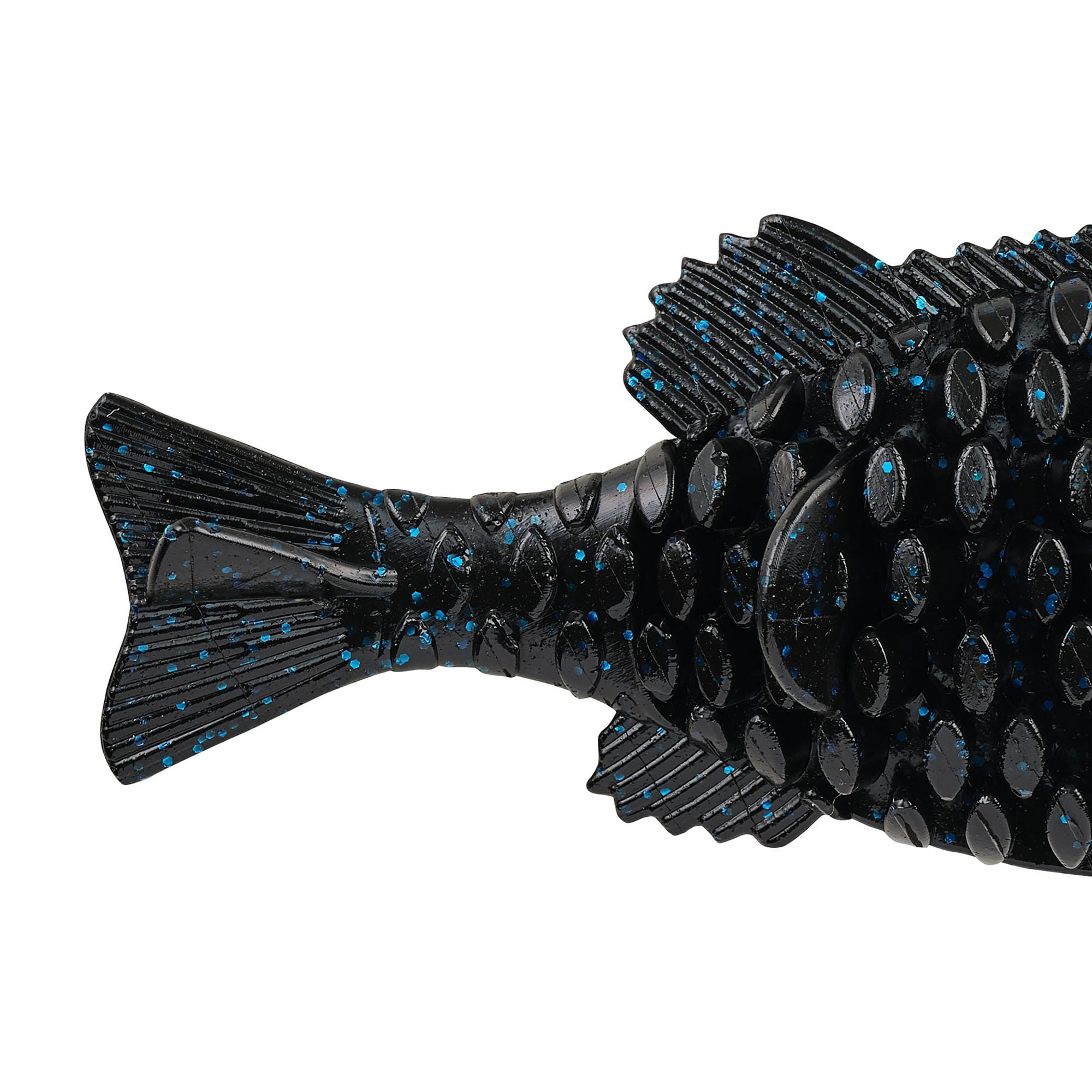 (3 pack) Berkley PowerBait® Gilly Soft Bait - Black Blue Fleck