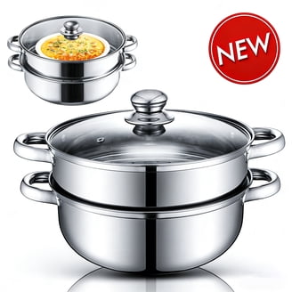 Steamer for Cooking, Stainless Steel Vegetable Steamer Basket with