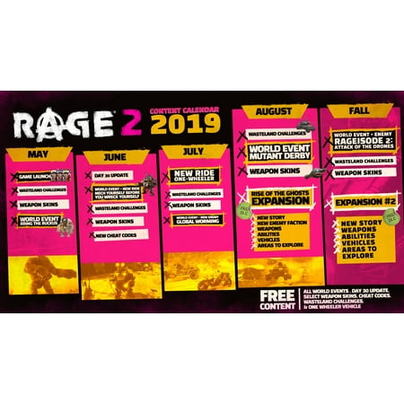 Rage 2, Bethesda Softworks, Xbox One, [Physical], 093155174085