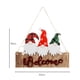 thumbnail image 2 of Rostro De Navidad Tablero De Bienvenida Feliz Navidad Placa De Pared De Madera Signos Gnomo Signo De Bienvenida Decoración De La Puerta Delantera matsuzay HA039320-00, 2 of 6