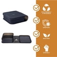thumbnail image 3 of Silipint: Silicone Go Go Bowls: 2pk Sandwich Size: Smoke - Unbreakable, Microwavable, Flexible, Attached Lid, Travel, 3 of 7