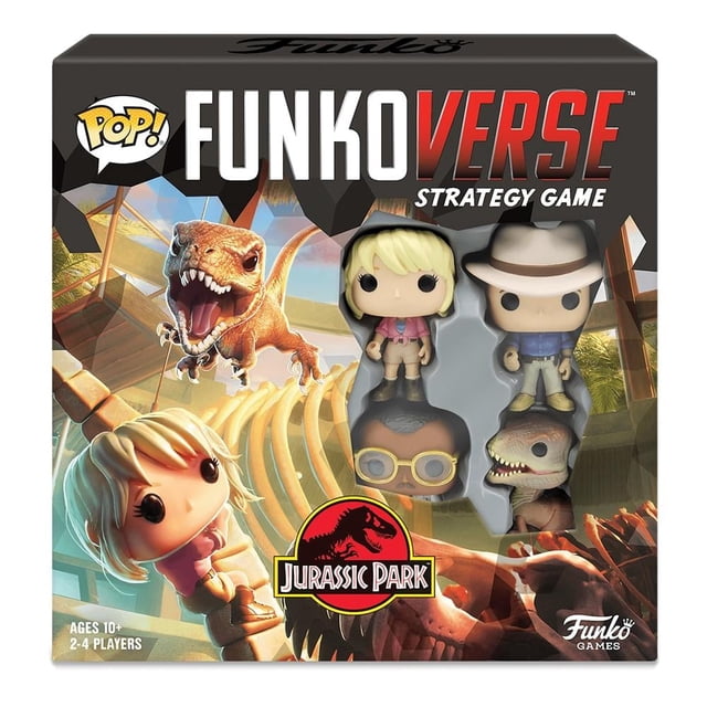 Juego de Mesa Funko Pop Funkoverse Base Inglés Jurasic Park