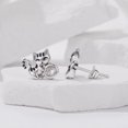 thumbnail image 4 of Arete de Gato Lindo Bañado en Plata, 4 of 9
